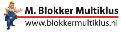 Het logo van M. Blokker Multiklus, uw rioleringsbedrijf voor in Heerhugowaard